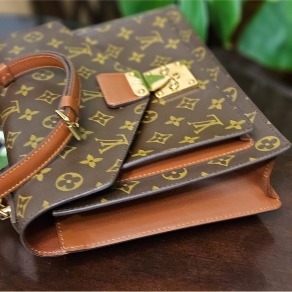 EUC AUTHENTIC LOUIS VUITTON MONOGRAM MONCEAU CROSSBODY VINTAGE *SR00**W/COA - Picture 7 of 13